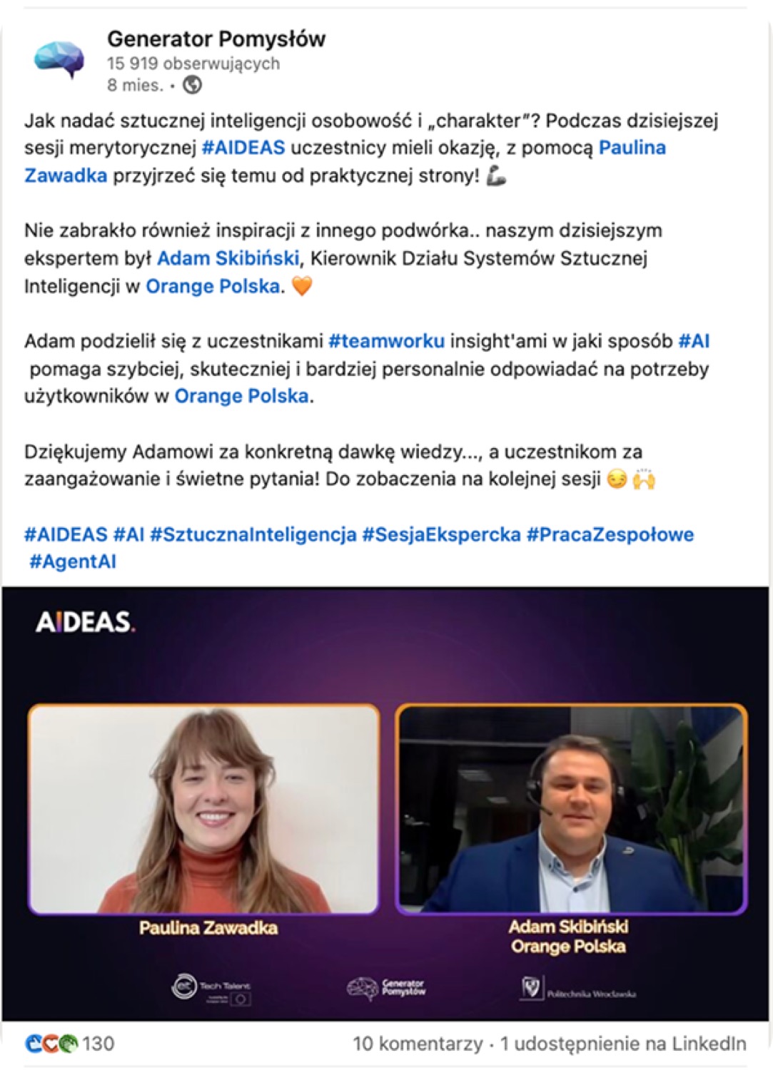 AIDEAS — materiał social media 3